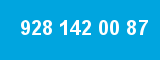 928 142 00 87